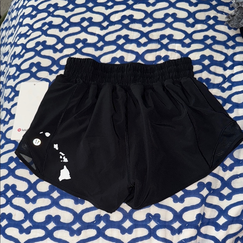 lululemon athletica Exclusive Hawaii branded Hotty hot shorts